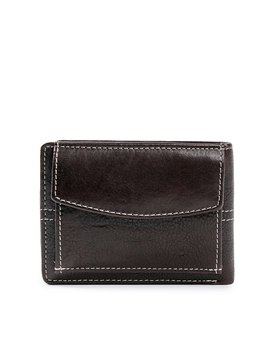 Портмоне Dr.Koffer из натуральной кожи коричневое