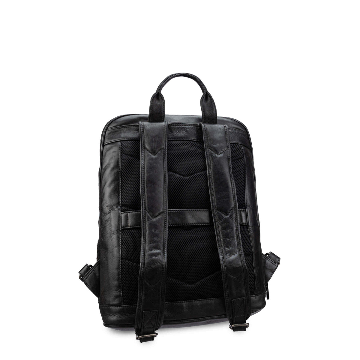Рюкзак Dr.Koffer из натуральной кожи черный