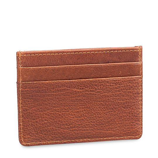 Кредитница Dr.Koffer из натуральной кожи коричневая