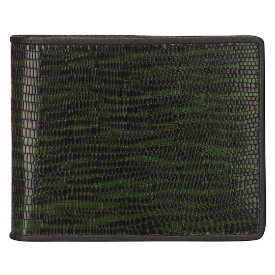 Портмоне Dr.Koffer из натуральной кожи зеленое