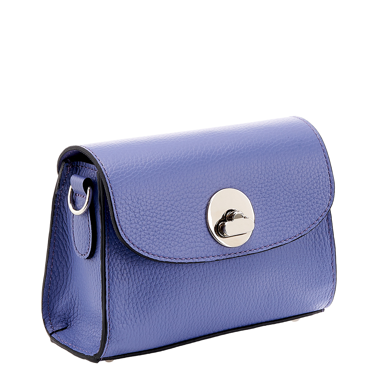 Женская сумка Dr. Koffer из натуральной кожи голубая