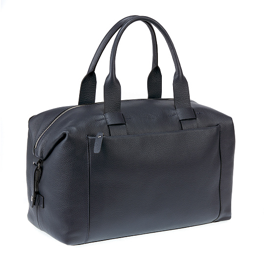 Дорожная сумка Dr.Koffer из натуральной кожи синяя