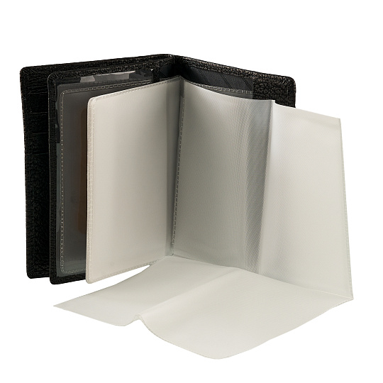 Обложка для паспорта/автодок из натуральной кожи Dr. Koffer