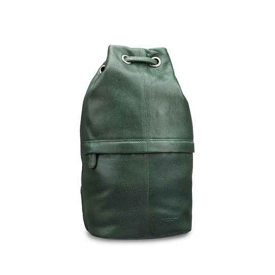 Рюкзак Dr.Koffer из натуральной кожи зеленый