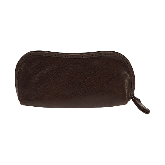 Очечник Dr.Koffer из натуральной кожи коричневый
