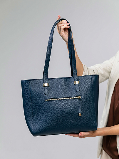 Женская сумка Dr.Koffer из натуральной кожи темно-фиолетовая