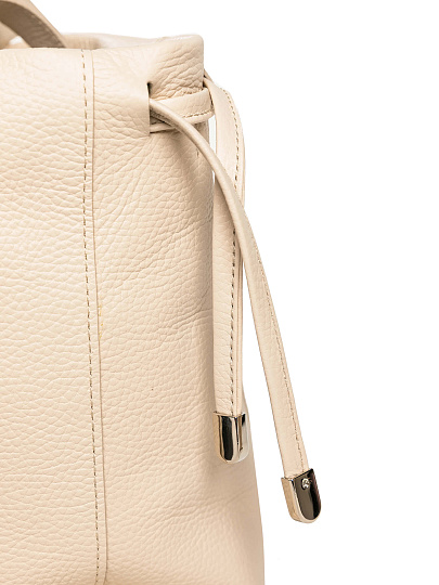 Женская сумка Dr. Koffer из натуральной кожи белая