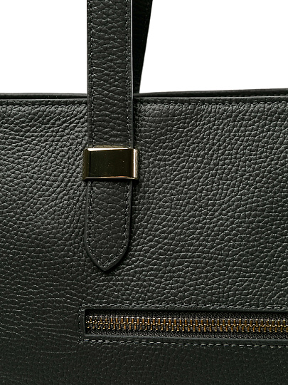 Женская сумка Dr.Koffer из натуральной кожи темно-серая