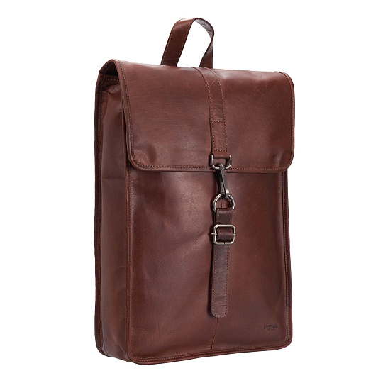 Рюкзак Dr.Koffer из натуральной кожи светло-коричневый