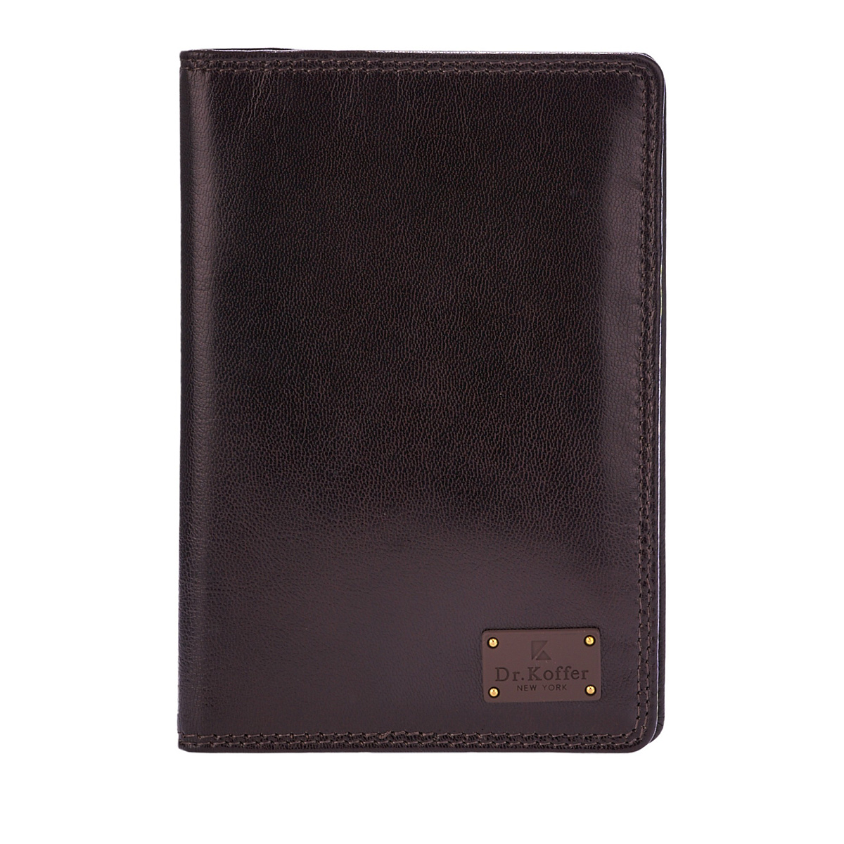 Обложка для паспорта/автодок из натуральной кожи Dr. Koffer