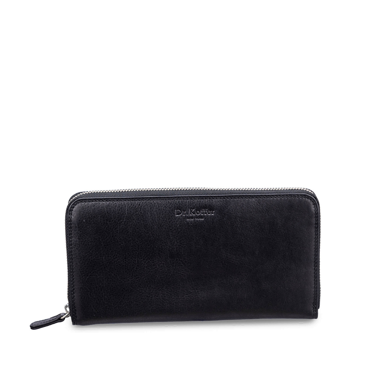 Портмоне Dr.Koffer из натуральной кожи черное