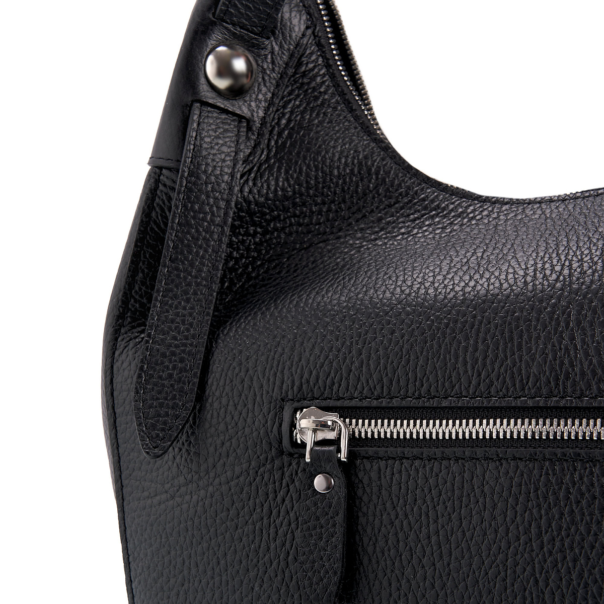 Женская сумка Dr.Koffer из натуральной кожи черная