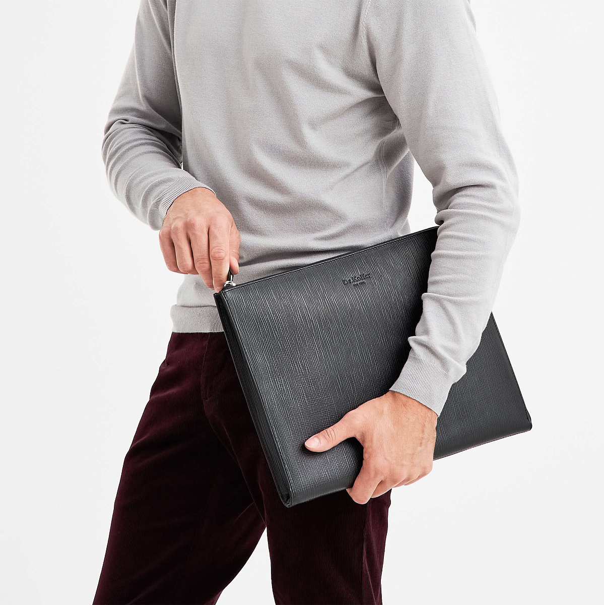 Папка для документов Dr. Koffer из натуральной кожи