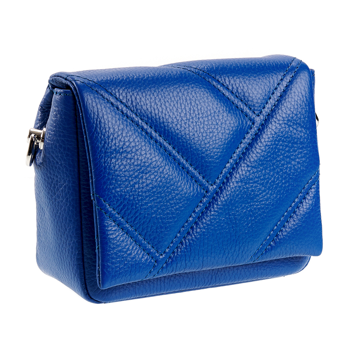 Женская сумка Dr. Koffer из натуральной кожи синяя