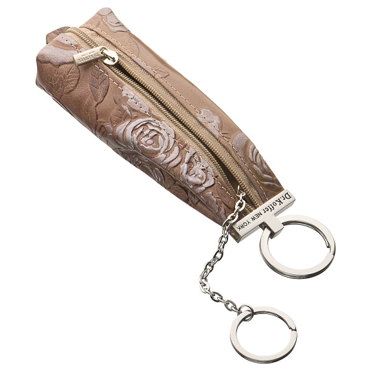 Светло-коричневая ключница для длинных ключей Dr.Koffer X510226-182-61