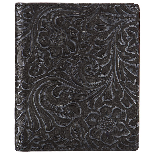 Визитница Dr.Koffer из натуральной кожи черная