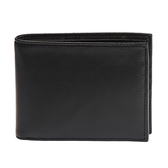 Портмоне Dr.Koffer из натуральной кожи черное