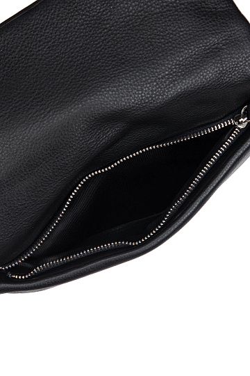 Женская сумка Dr.Koffer из натуральной кожи черная