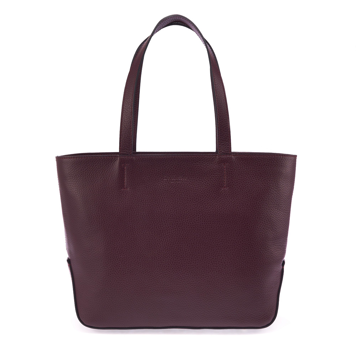 Женская сумка Dr. Koffer из натуральной кожи бордовая