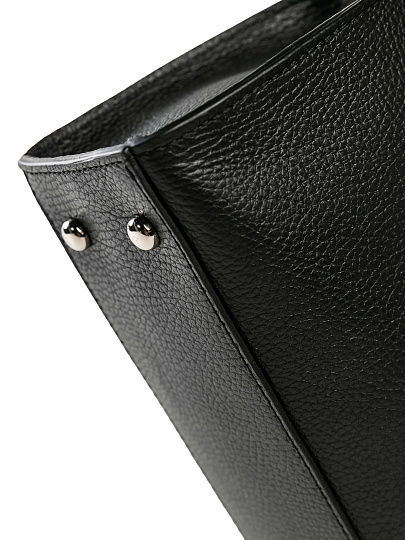 Женская сумка Dr. Koffer из натуральной кожи черная