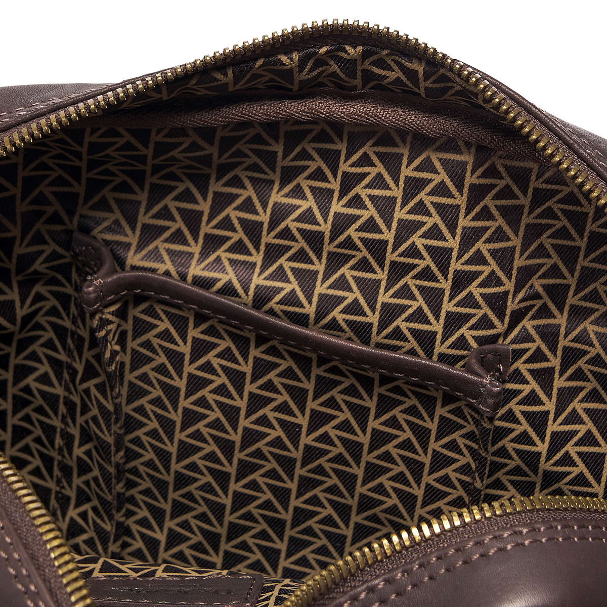 Сумка через плечо Dr.Koffer из натуральной кожи коричневая