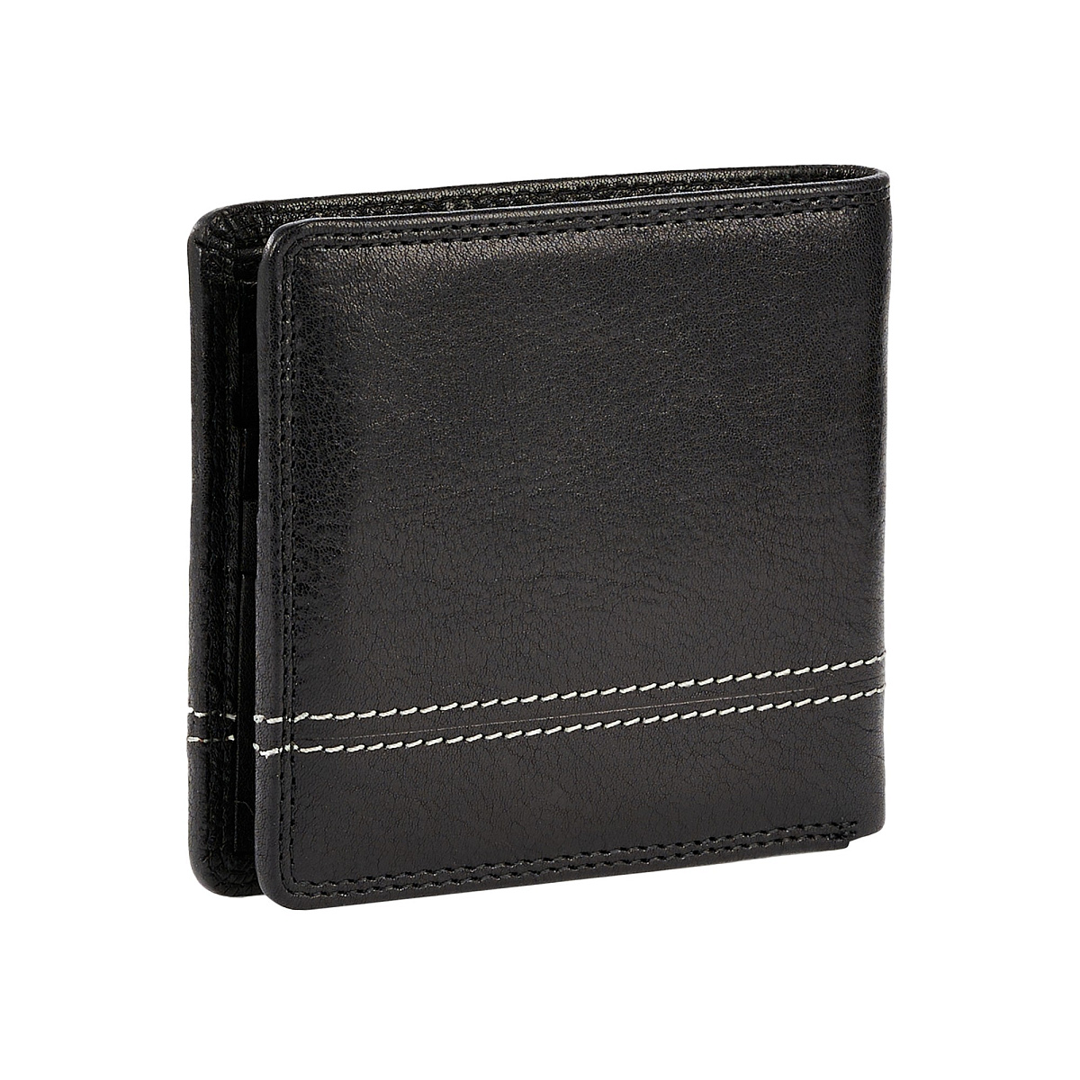 Портмоне Dr.Koffer из натуральной кожи черное