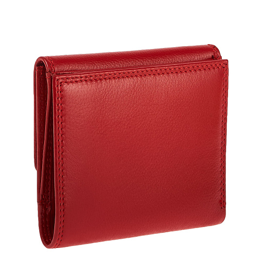 Портмоне Dr.Koffer из натуральной кожи красное