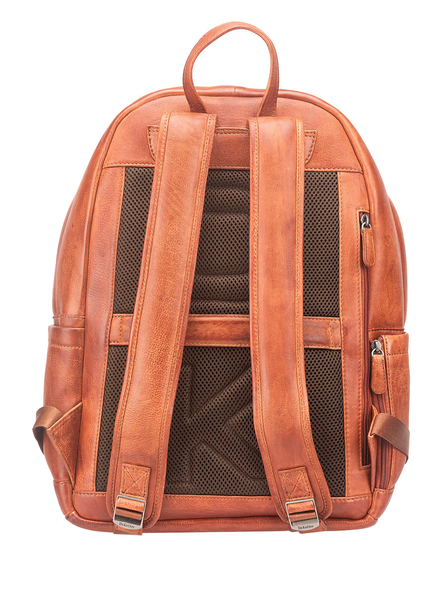 Рюкзак Dr. Koffer из натуральной кожи коричневый