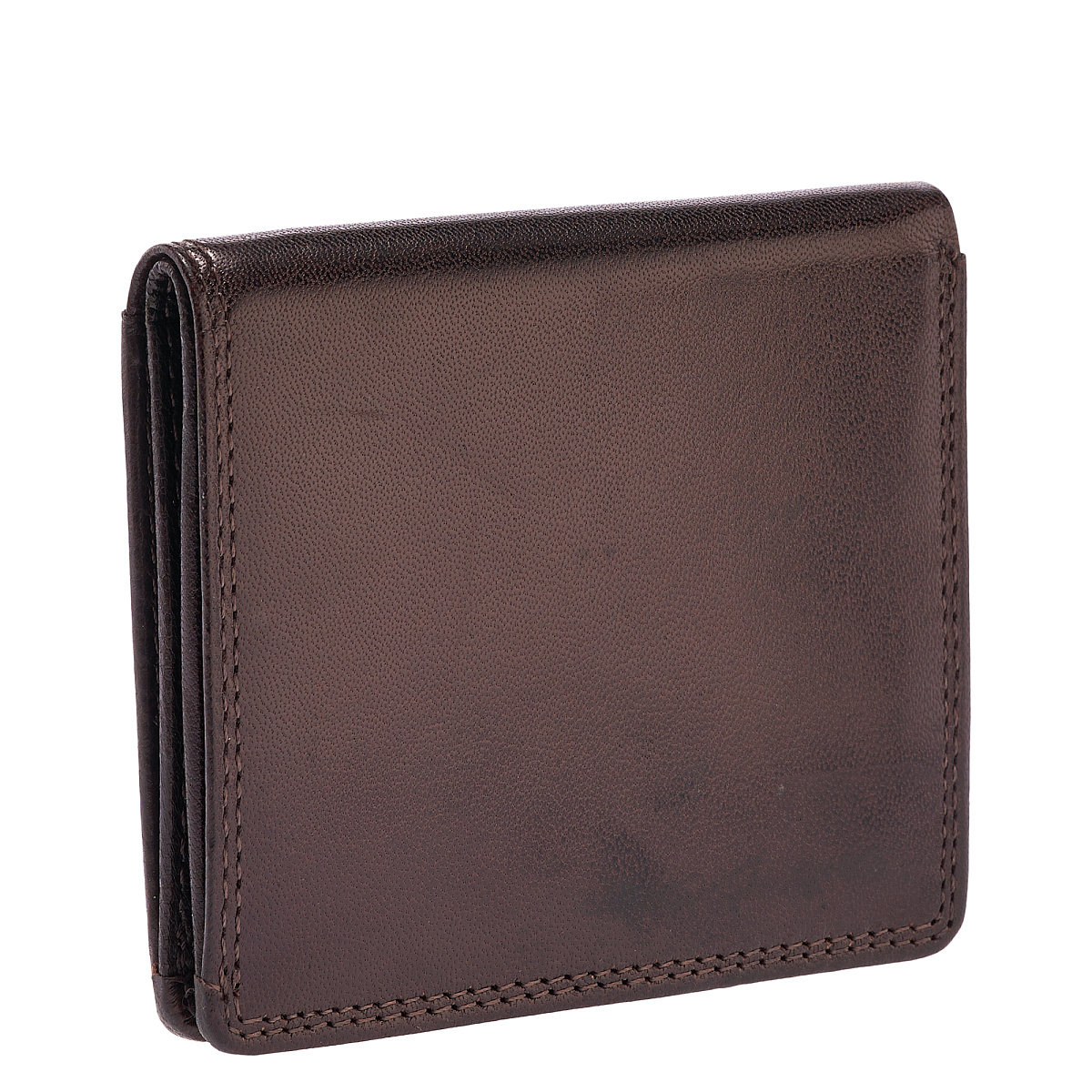 Портмоне Dr.Koffer из натуральной кожи коричневое
