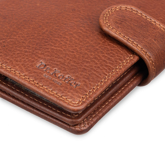 Обложка для паспорта/автодок из натуральной кожи Dr. Koffer