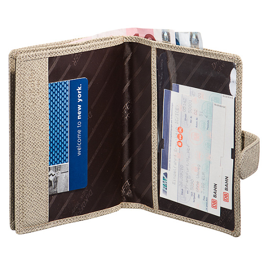 Обложка для паспорта/автодок из натуральной кожи Dr. Koffer