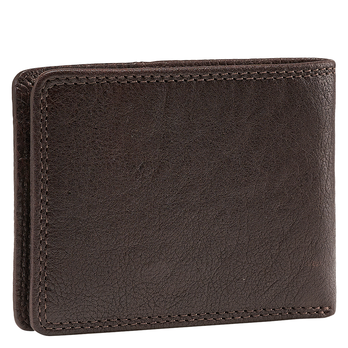 Зажим для денег Dr.Koffer из натуральной кожи коричневый