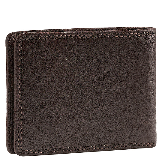 Зажим для денег Dr.Koffer из натуральной кожи коричневый