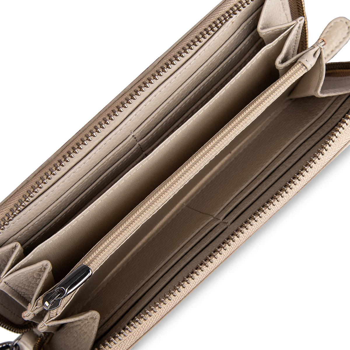 Портмоне Dr.Koffer из натуральной кожи белое