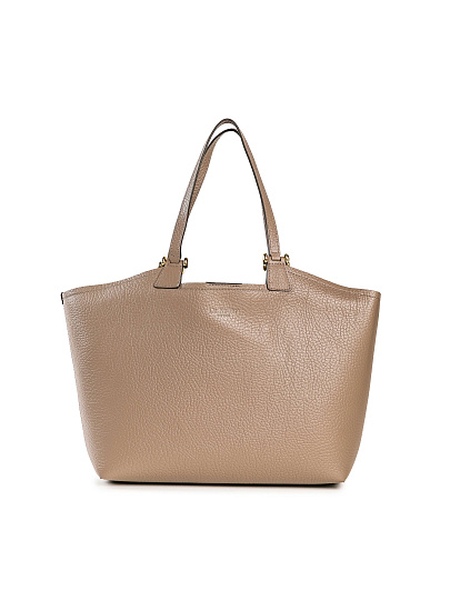 Женская сумка Dr. Koffer из натуральной кожи коричневая