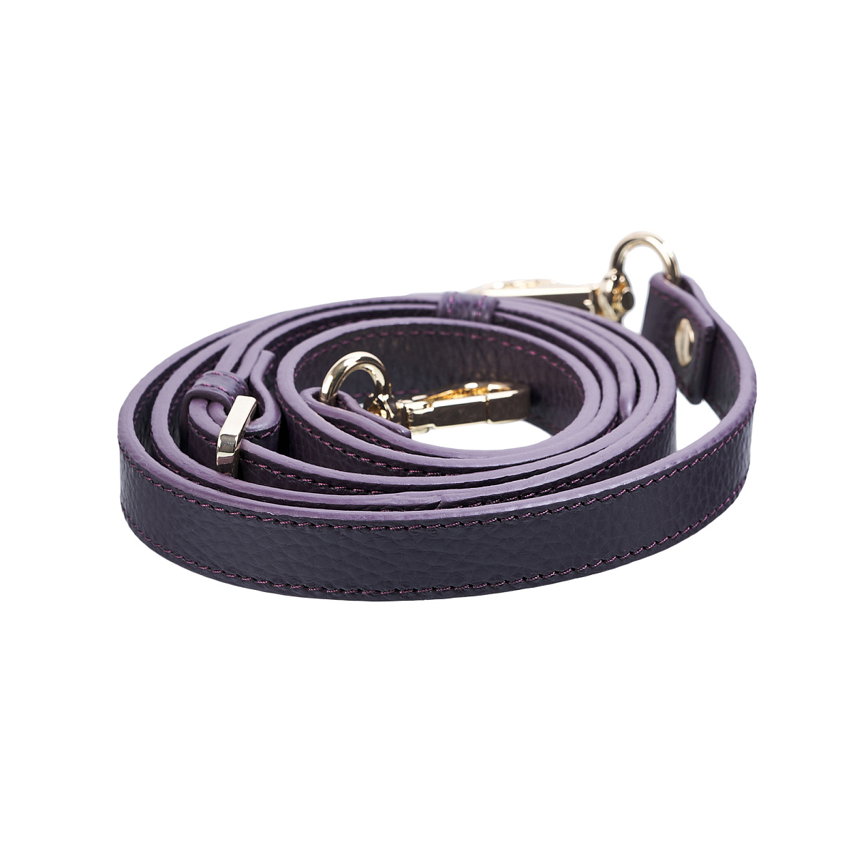 Женская сумка  Dr. Koffer из натуральной кожи фиолетовая