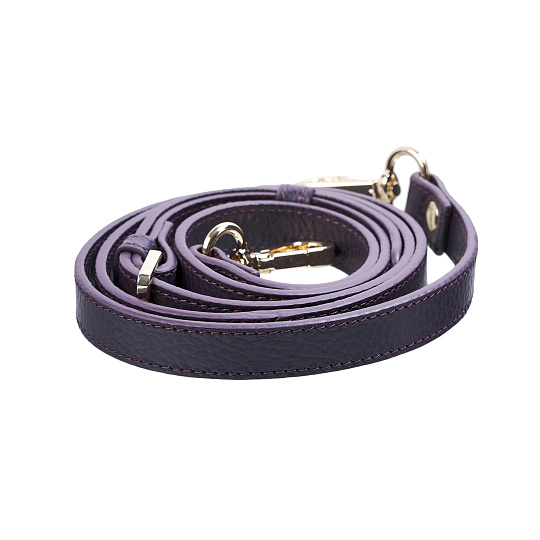 Женская сумка  Dr. Koffer из натуральной кожи фиолетовая