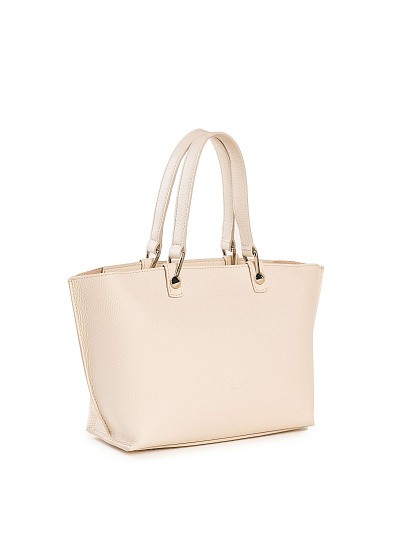 Женская сумка Dr. Koffer из натуральной кожи белая