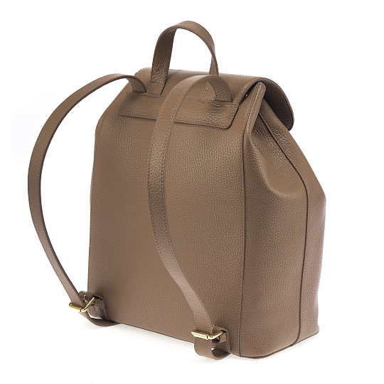 Рюкзак Dr. Koffer из натуральной кожи фиолетовый