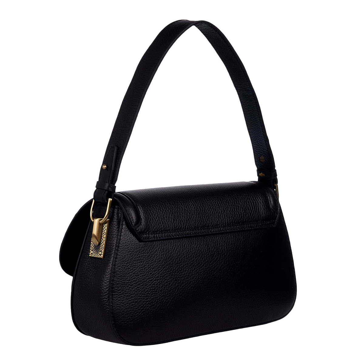 Женская сумка Dr. Koffer из натуральной кожи черная