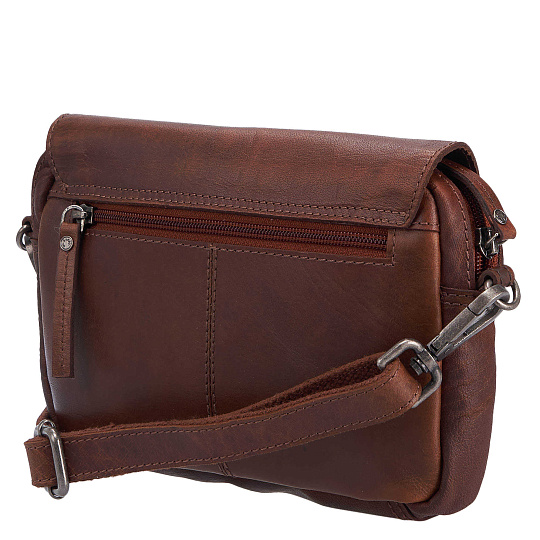 Женская сумка Dr.Koffer из натуральной кожи светло-коричневая