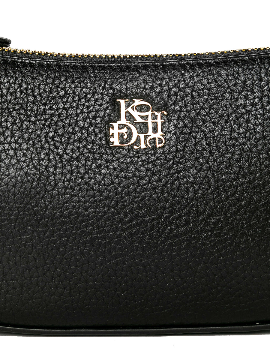 Женская сумка Dr. Koffer из натуральной кожи черная