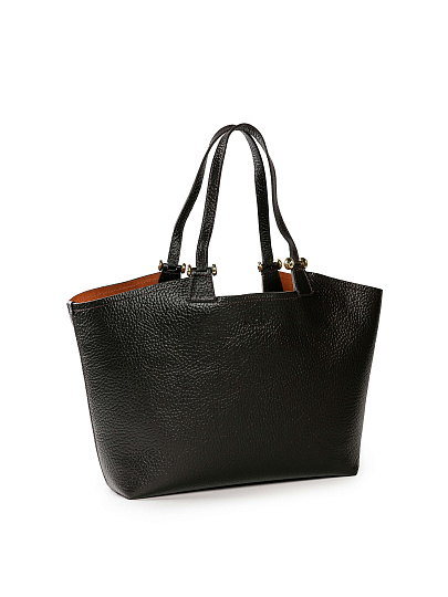 Женская сумка Dr. Koffer из натуральной кожи коричневая