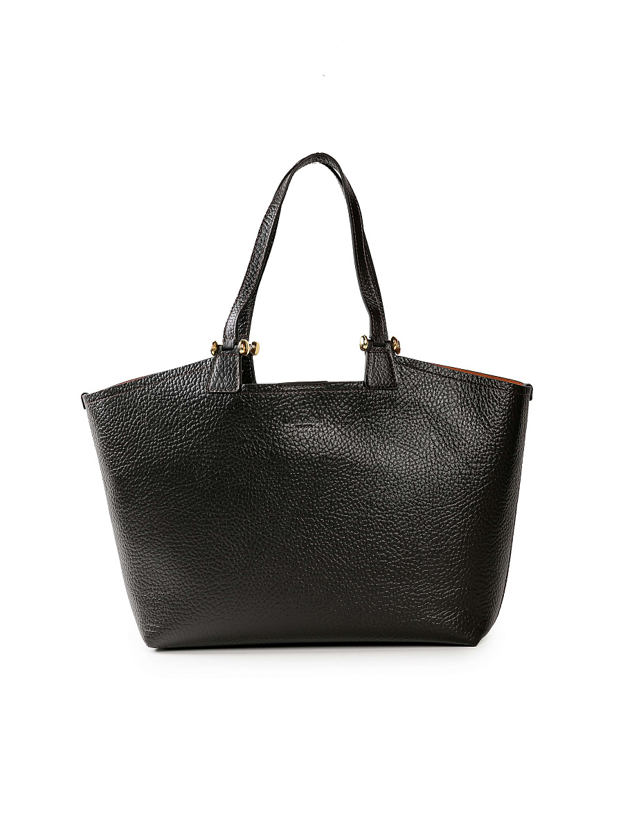 Женская сумка Dr. Koffer из натуральной кожи коричневая