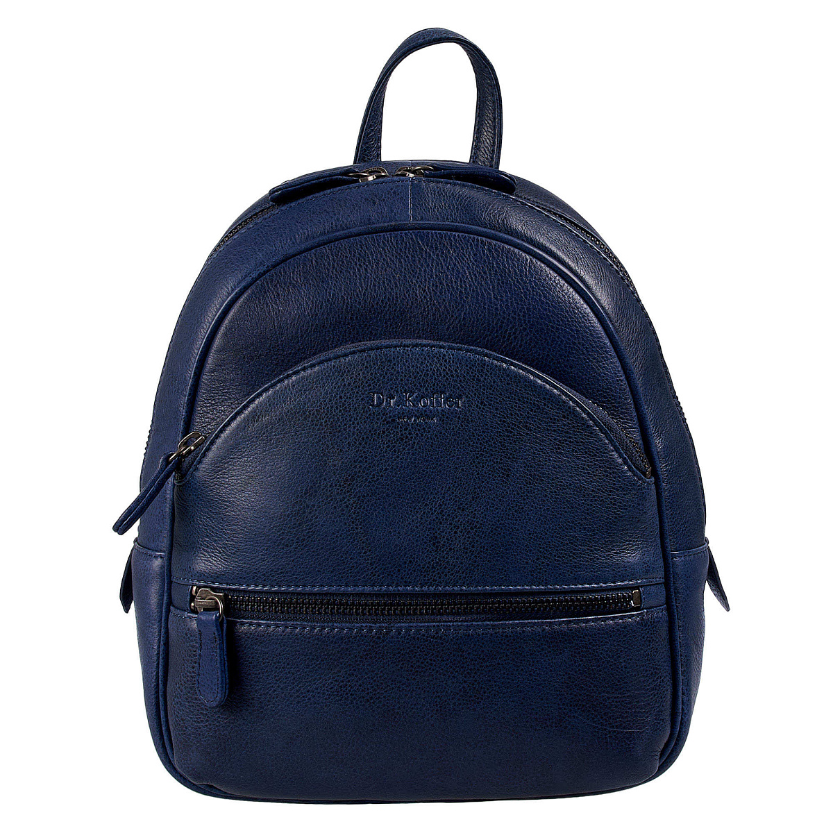 Рюкзак Dr.Koffer из натуральной кожи синий