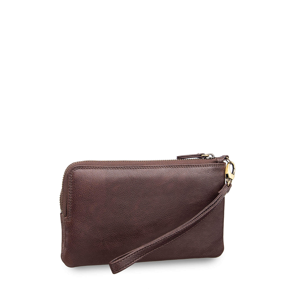 Портмоне Dr.Koffer из натуральной кожи коричневое