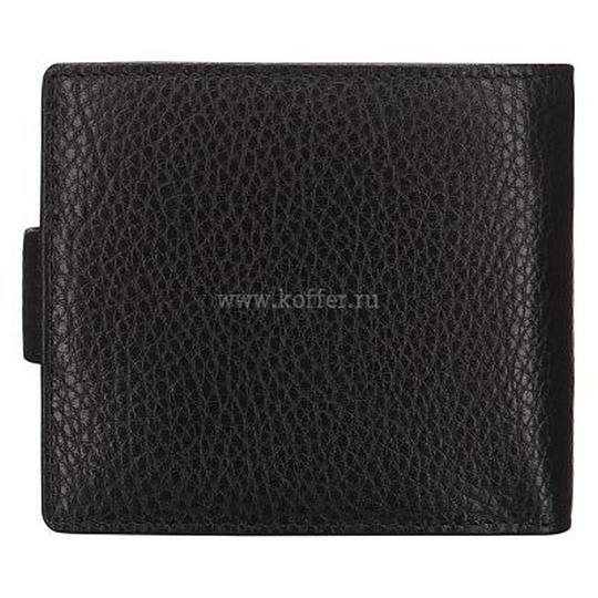 Портмоне Dr.Koffer из натуральной кожи черное