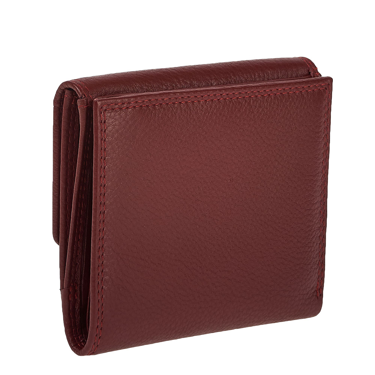 Портмоне Dr.Koffer из натуральной кожи бордовый