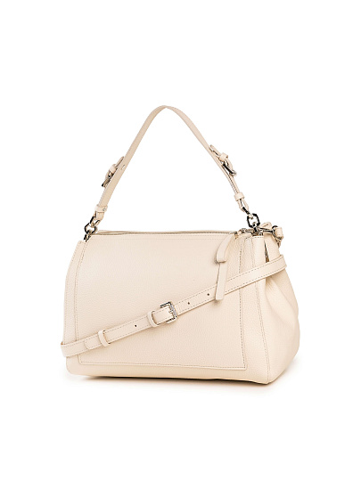 Женская сумка Dr. Koffer из натуральной кожи белая