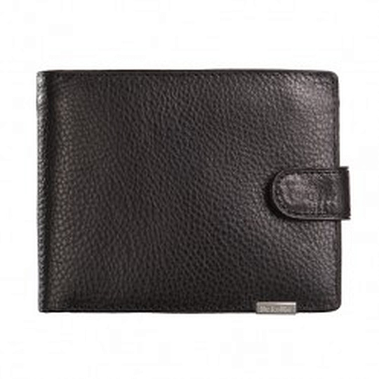 Портмоне Dr.Koffer из натуральной кожи черное